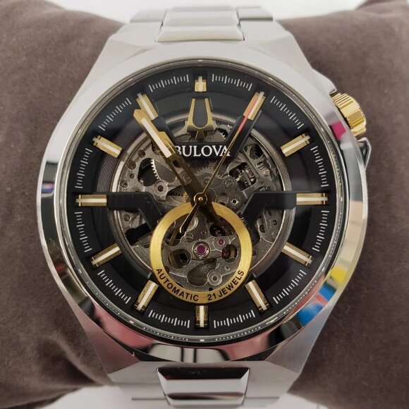(79414-1) Bulova 98A224 Automatic Watch - Picture 1 of 9